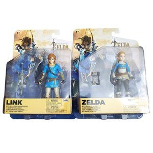 Link and Zelda Figurines HTF Rare New